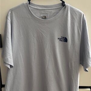 The North Face Men's Baby Blue Short Sleeve Tee